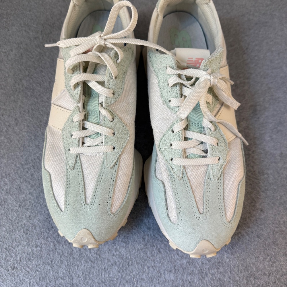 New Balance‎ x CALIA 327 Lifestyle White Mint Sneakers Shoes Womens Size 11 - Picture 5 of 11